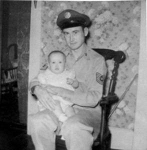 My daddy and me in 1956.